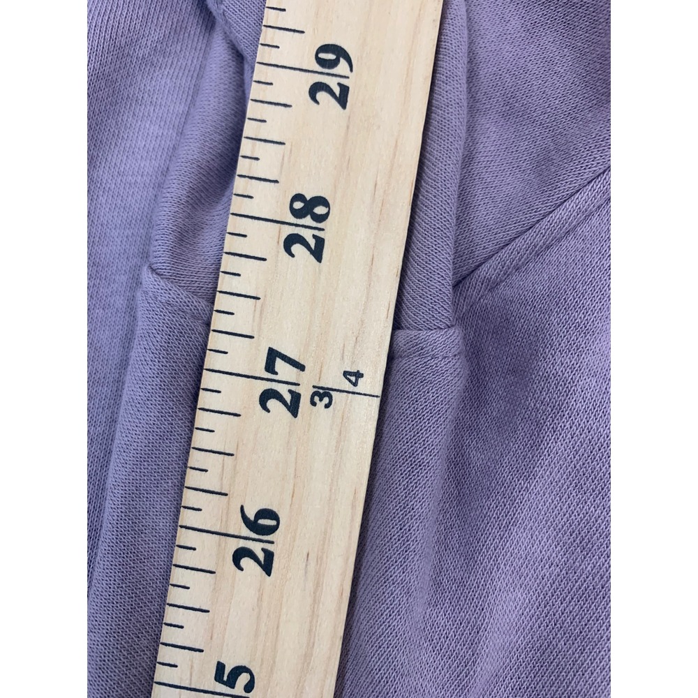Under Armour Sweatpants Womens Large Purple Loose Fit Fleece Jogger Pockets - Picture 7 of 8